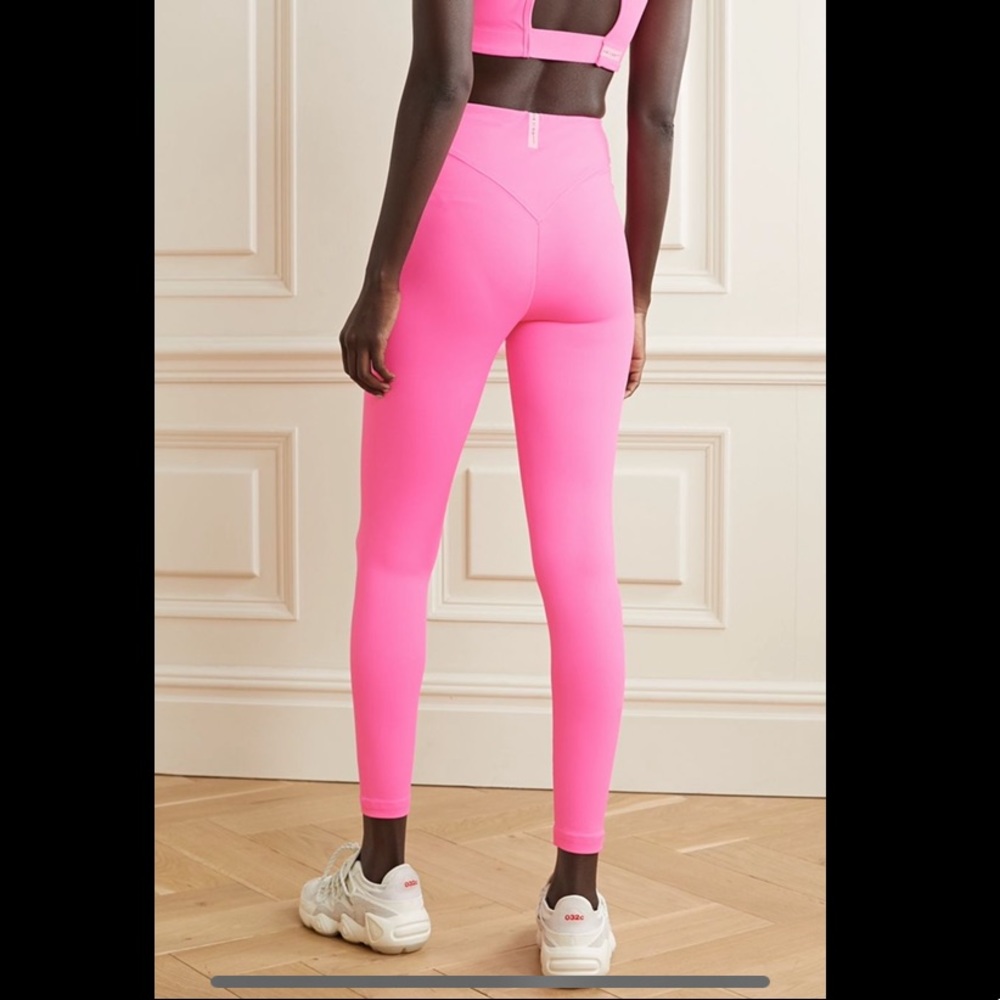 Adam Selman Sport High Rise Pink Leggings XL